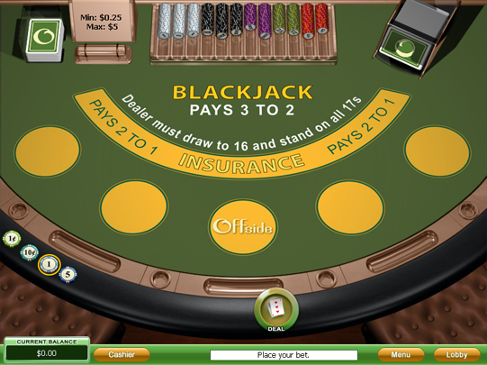 Offsidebet Poker - Blackjack 